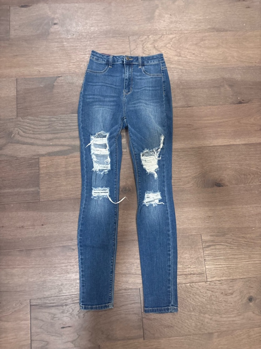 Cello Distressed Skinny Jeans - Size 5